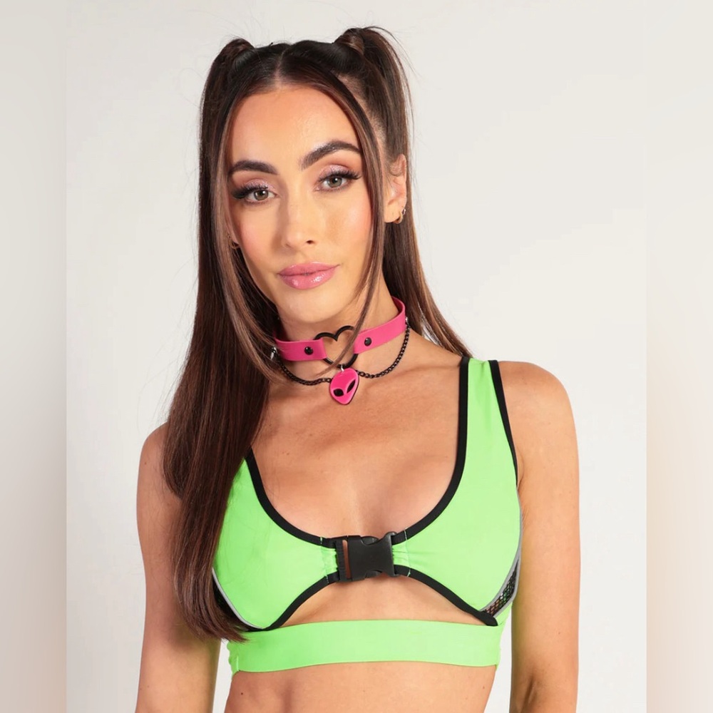 High Frequency Reflective Speed Clasp Top- IHeartRaves- Medium